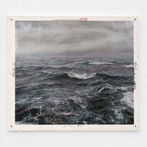 Copper, 2021–2022 Oil on canvas 88 7/8 × 83 1/2 in (226 × 212 cm)