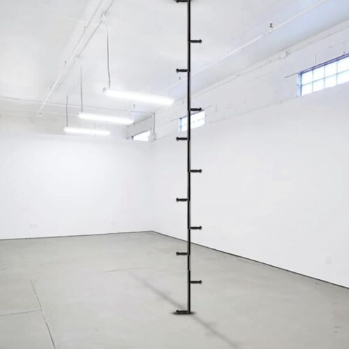 alberto-borea Pol(ic)e Dance, 2020 Police batons and metal structure, variable dimensions